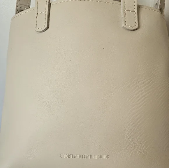 Portland Leather Bone Wildflower Mini Satchel/Crossbody🤎🤍🧡 - Picture 8 of 10